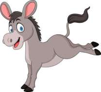 cartoon-happy-donkey
